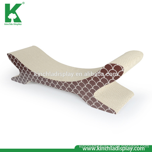 Paper Corrugated Cardboard Cat Scratch Lounge Furniture
